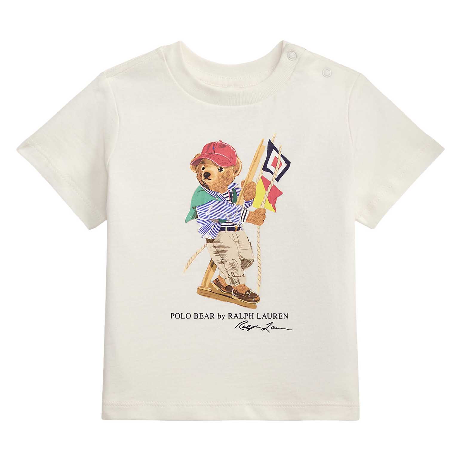 Polo Ralph Lauren Polo Bear Cotton Jersey Tee 3-24M